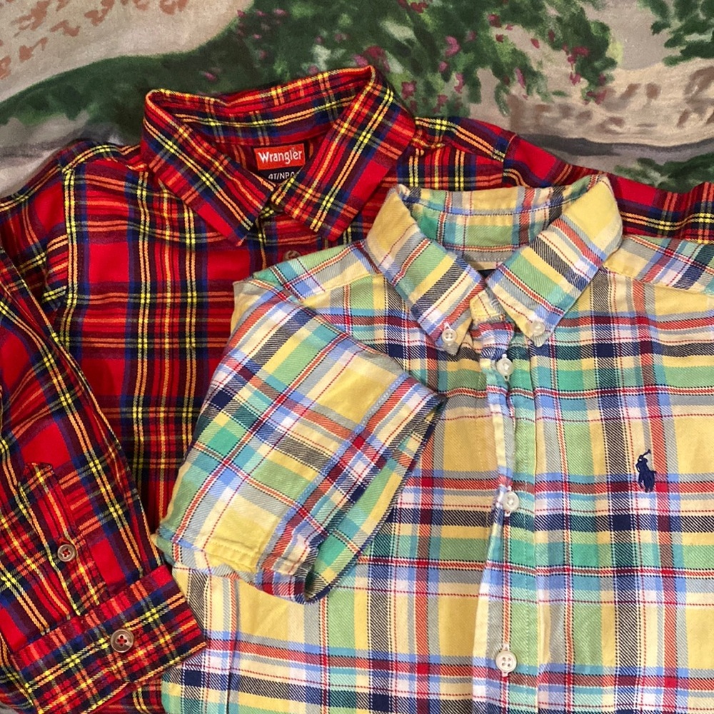 Button down shirt bundle size 4T